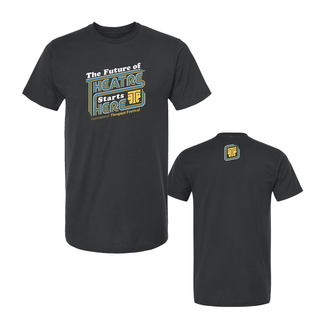 International Thespian Festival T-Shirt - Coal