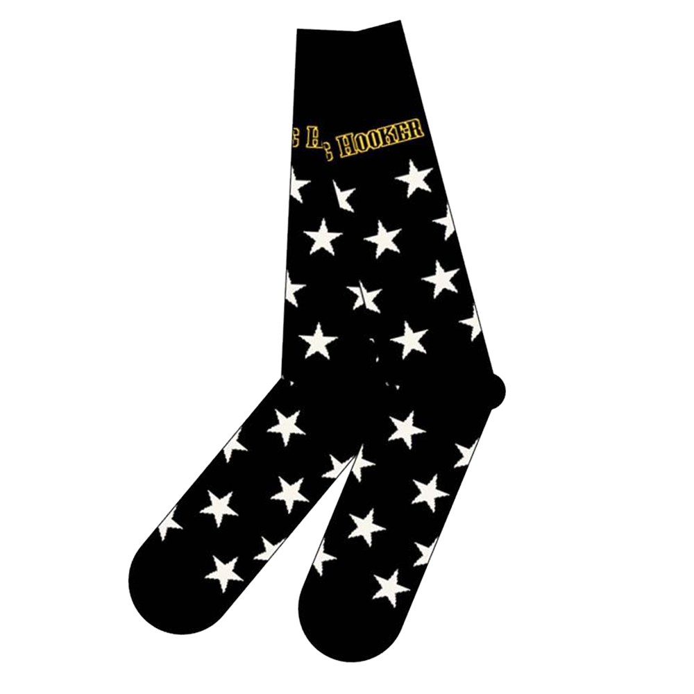 John Lee Hooker Star Socks