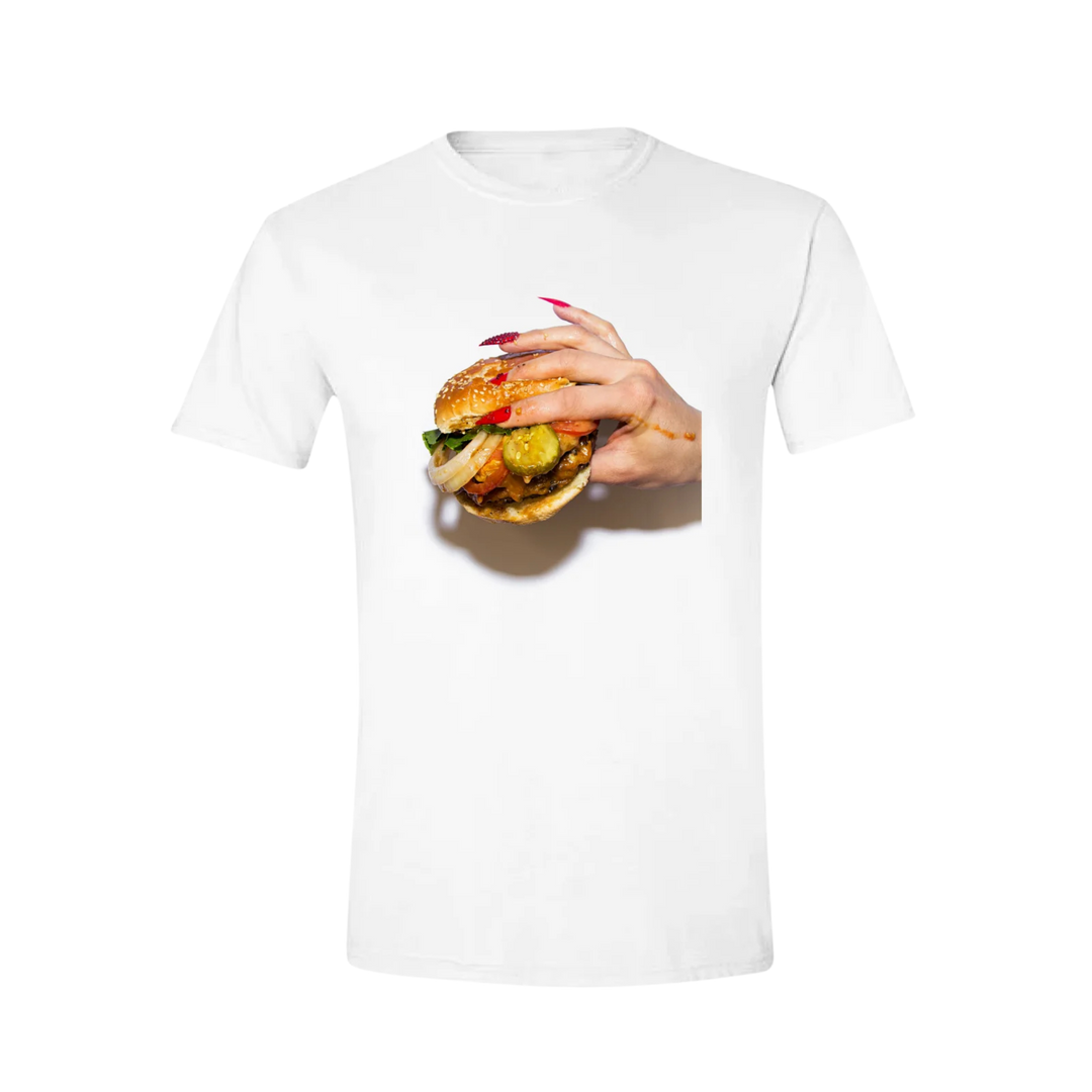 Burger Finger Album T-Shirt