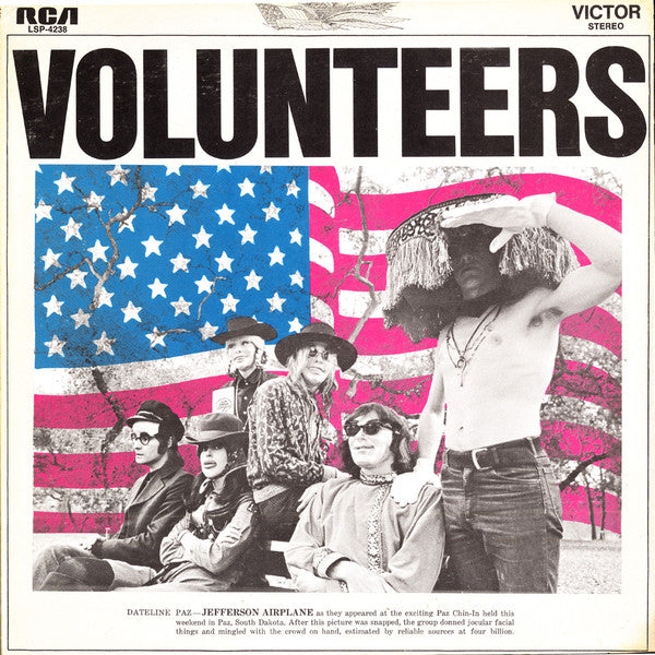 Jefferson Airplane - Volunteers Vinyl – Mainfactor Merch Store