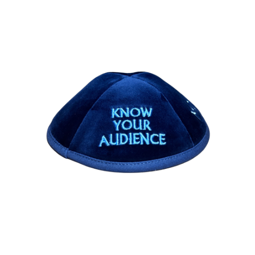 Modi ME Tee x 'Know Your Audience' Yarmulke Bundle