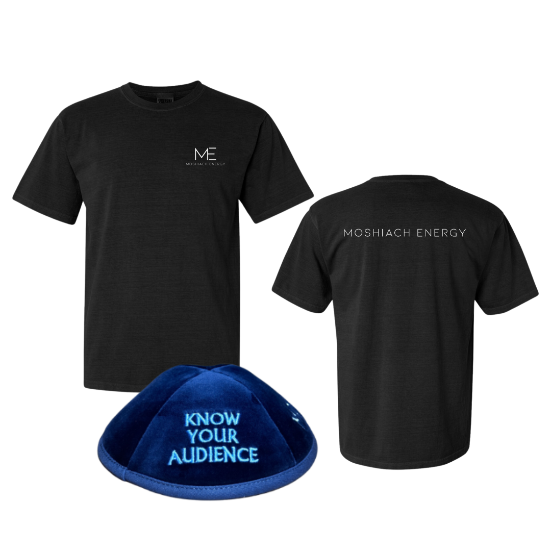 Modi ME Tee x 'Know Your Audience' Yarmulke Bundle