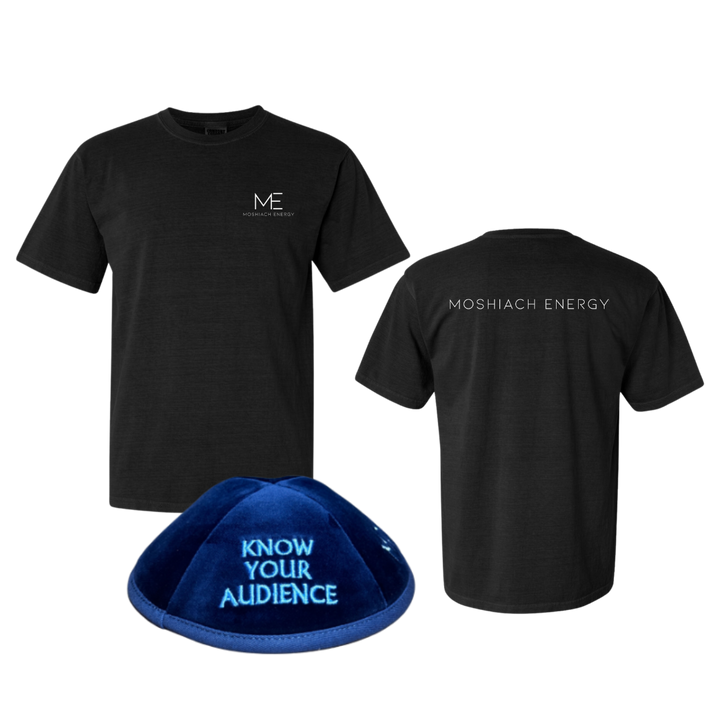 Modi ME Tee x 'Know Your Audience' Yarmulke Bundle