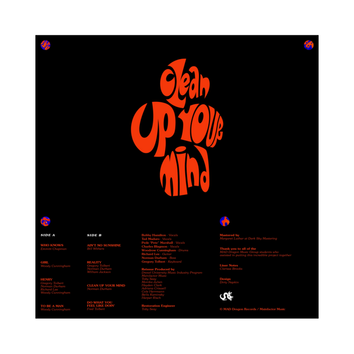 'Clean Up Your Mind' Vinyl (Pre-Order)