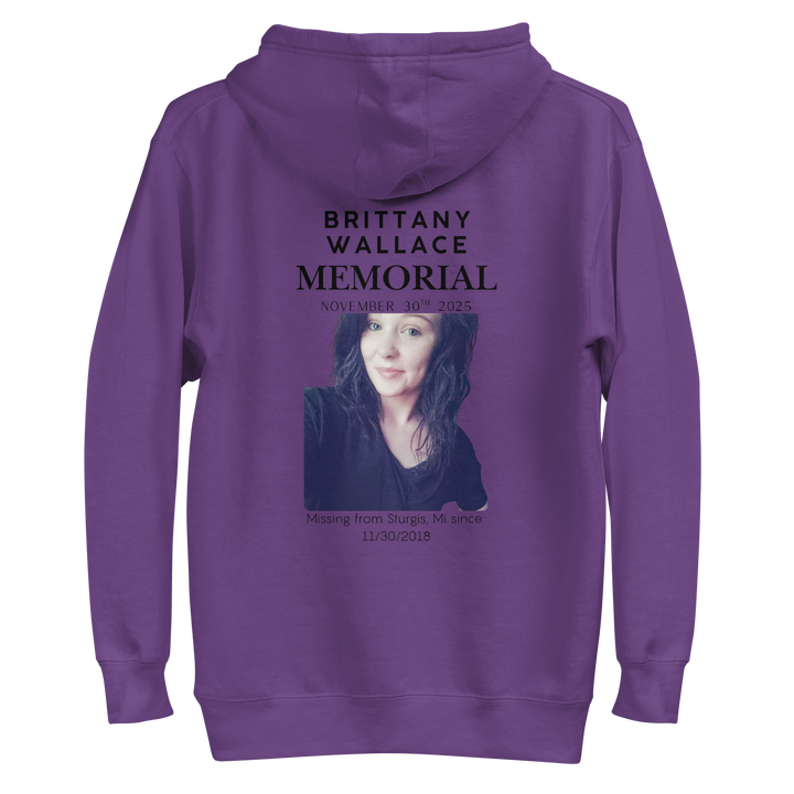 Holding On To Hope Purple Hoodie