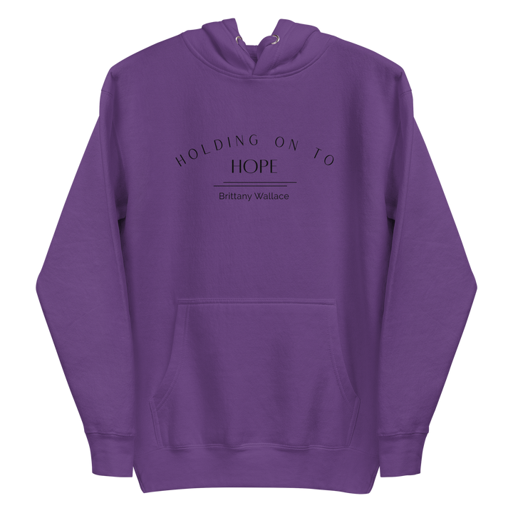 Holding On To Hope Purple Hoodie