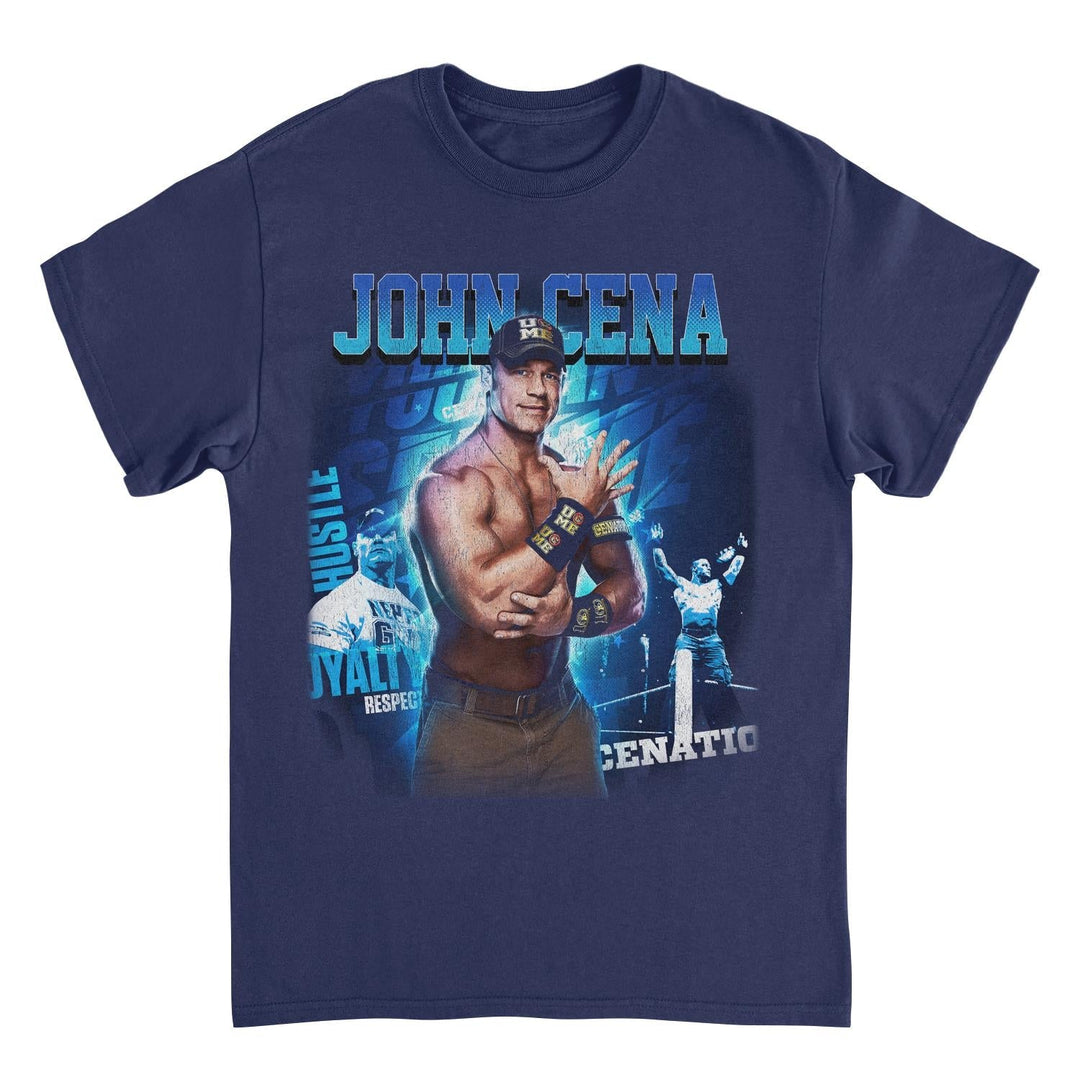 WWE John Cena  Navy T-Shirt