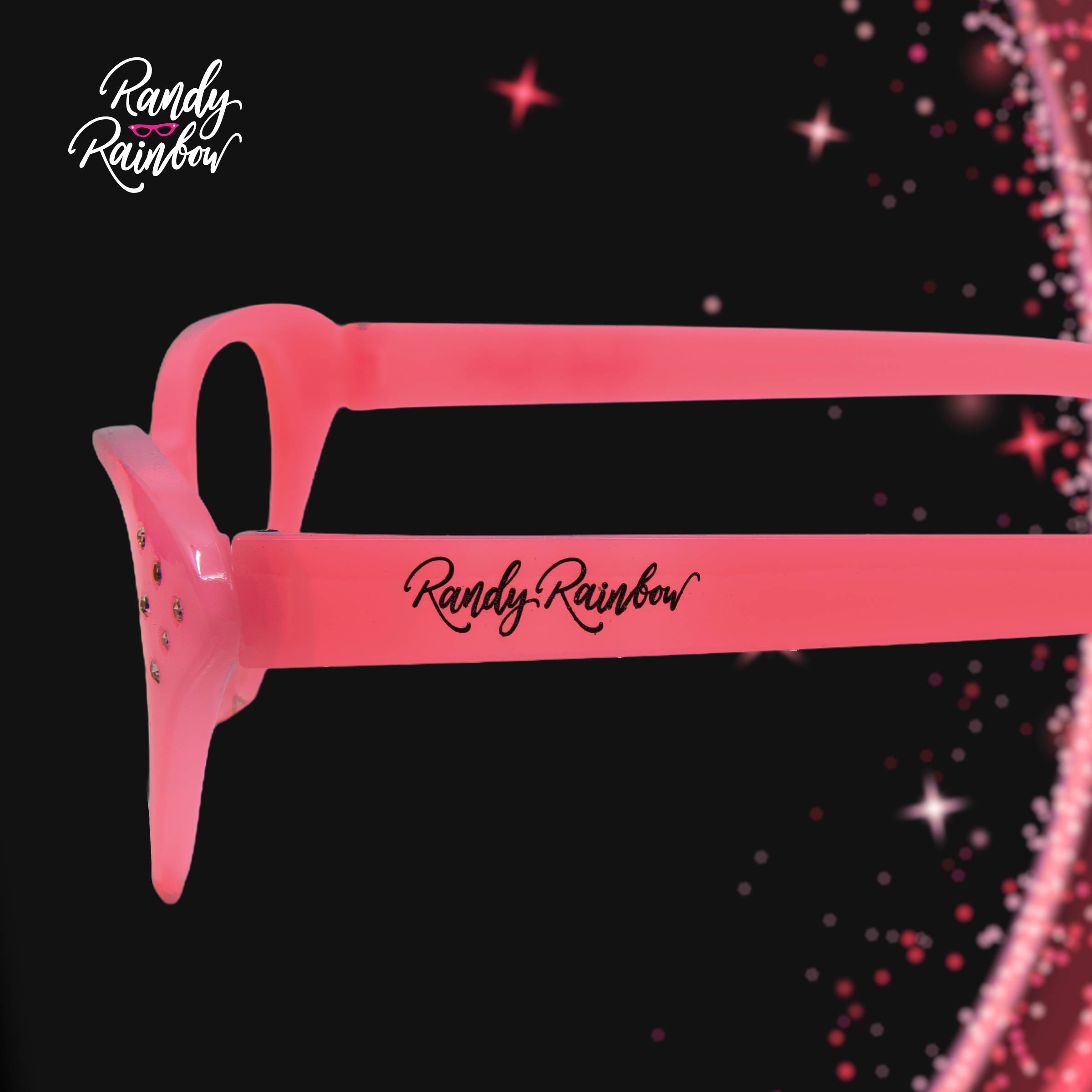 Randy Rainbow Pink Glasses – Mainfactor Merch Store