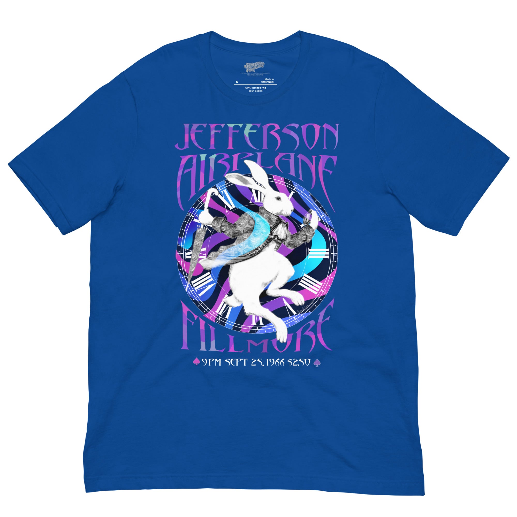 SUPER JUNIOR イェソン Mouse & Rabbit Tシャツ Jefferson Airplane White Rabbit Fillmore Tee – Mainfactor Merch Store